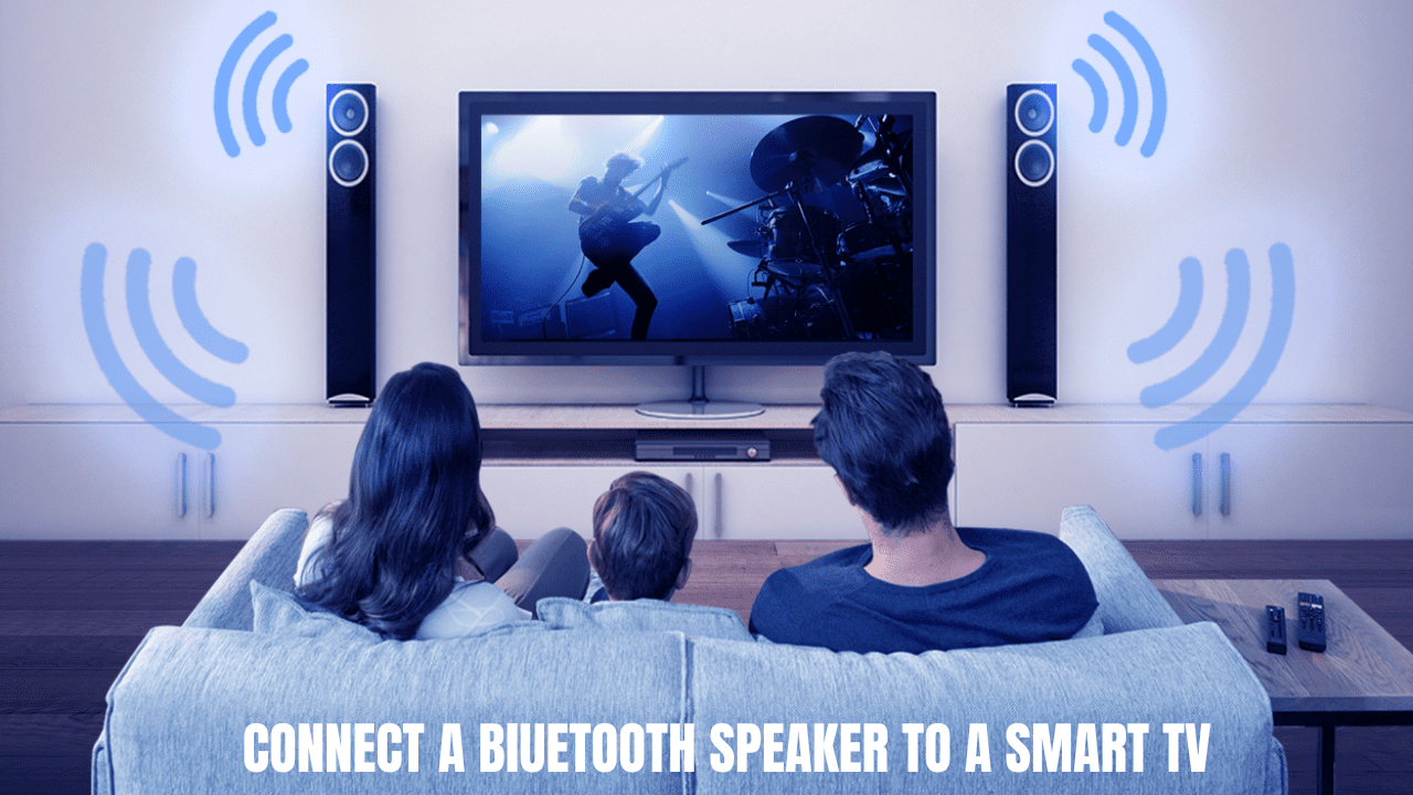Bluetooth speaker for a smart TV